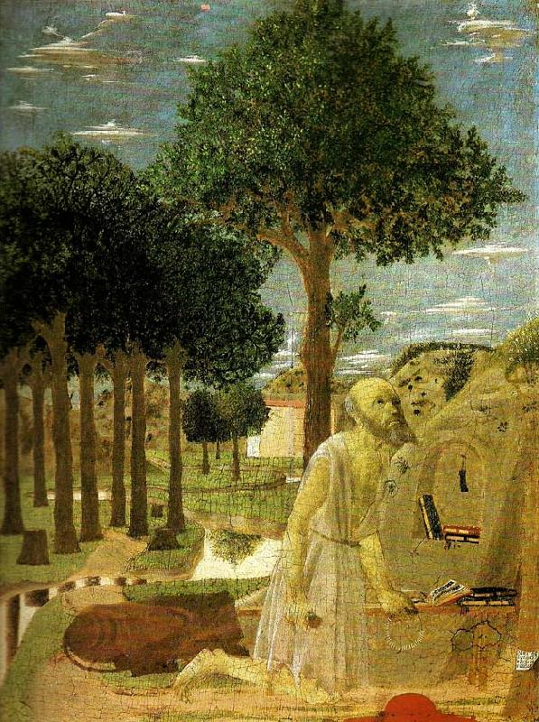 Piero della Francesca berlin staatliche museen tempera on panel Germany oil painting art